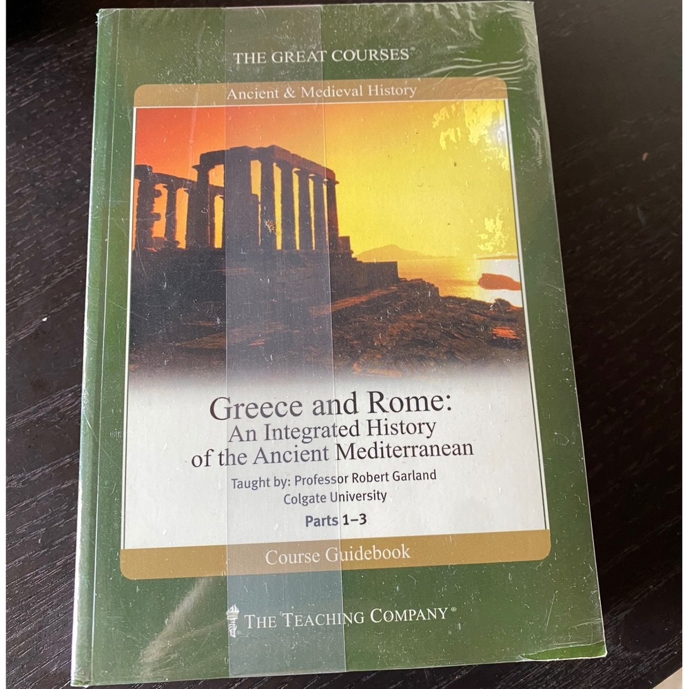 The Great Courses Greece and Rome Integrated History Mediterranean DVD Set New